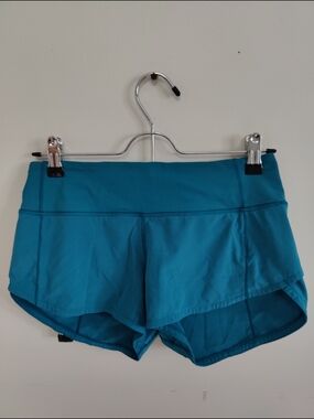 Lululemon Size 2 Teal Running Shorts